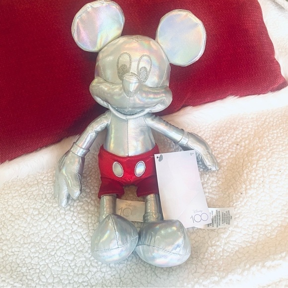 🎉 Disney 100 Years of Wonder Celebration Mickey Plush – 15" New with Tag 🎉 - Picture 1 of 9